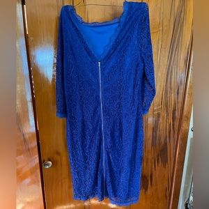 Blue dress
